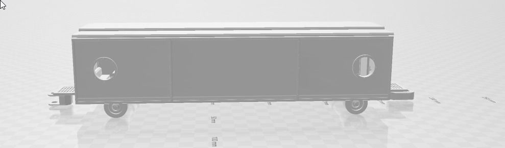 Passenger Train 3D model_5