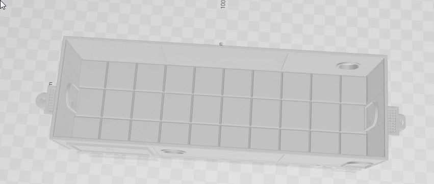 Passenger Train 3D model_4