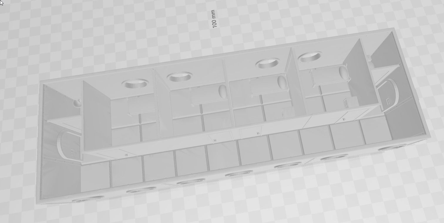 Passenger Train 3D model_21