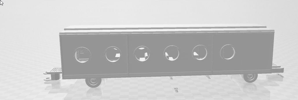 Passenger Train 3D model_8