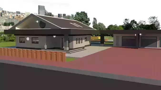 Cozy House With Attic 