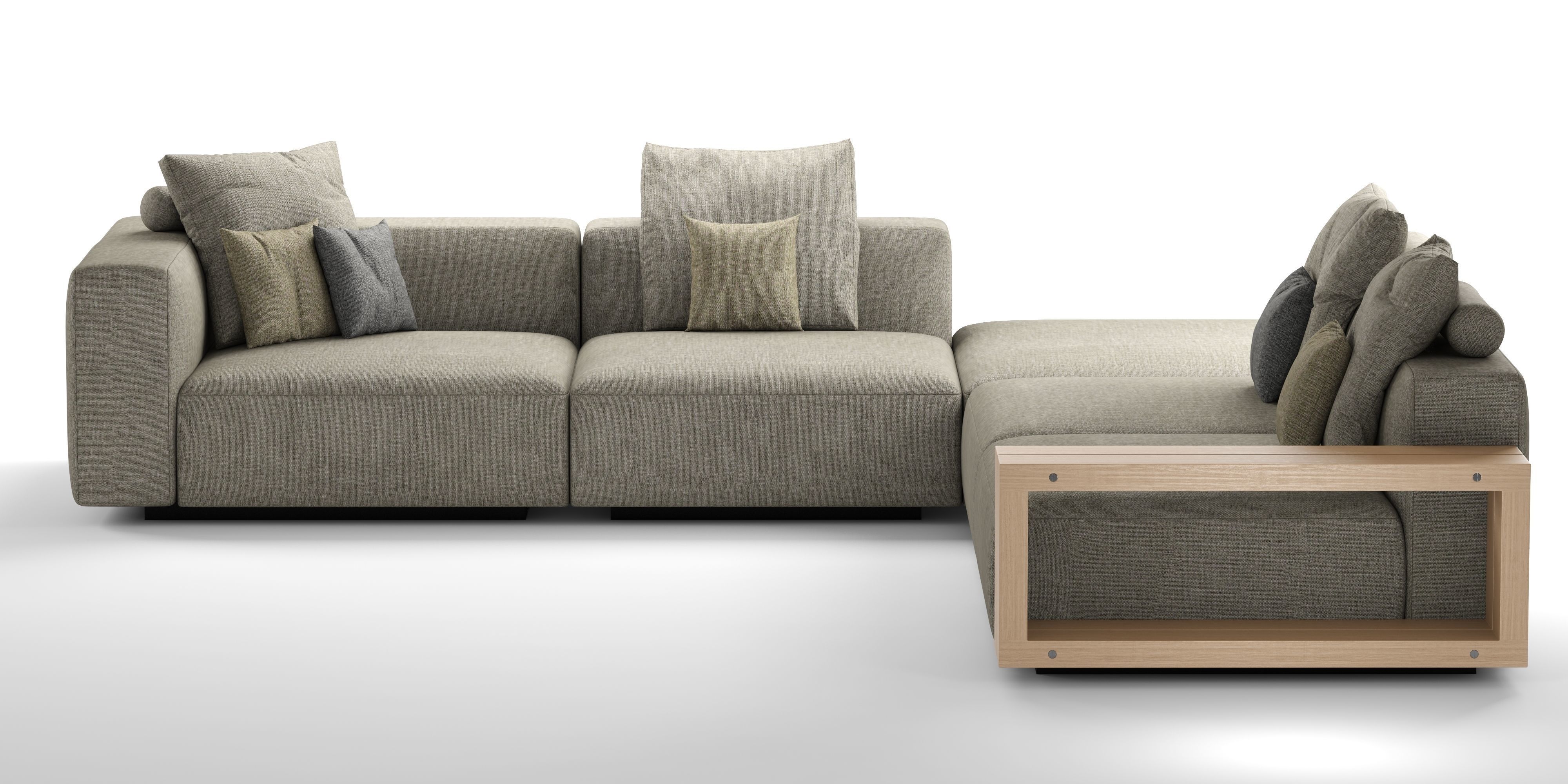 Sofa Grandemare Flexform 3D model_4