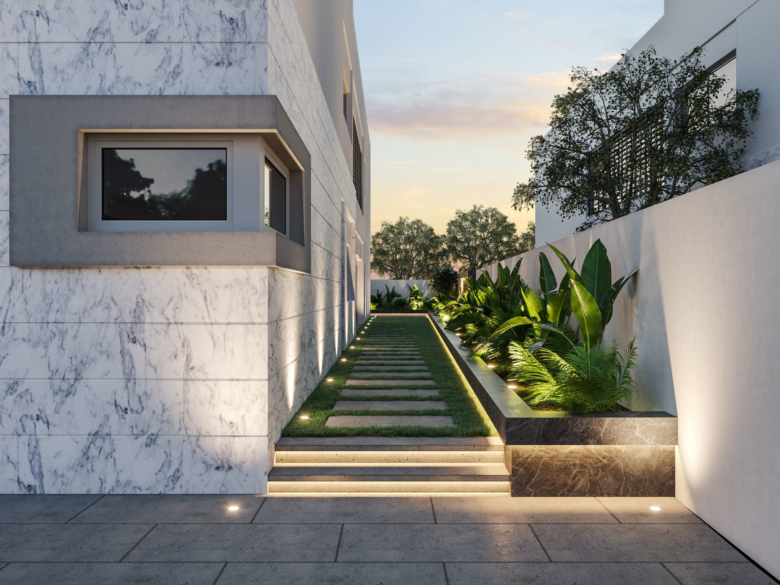 Modern Villa Design 024 3D model_16