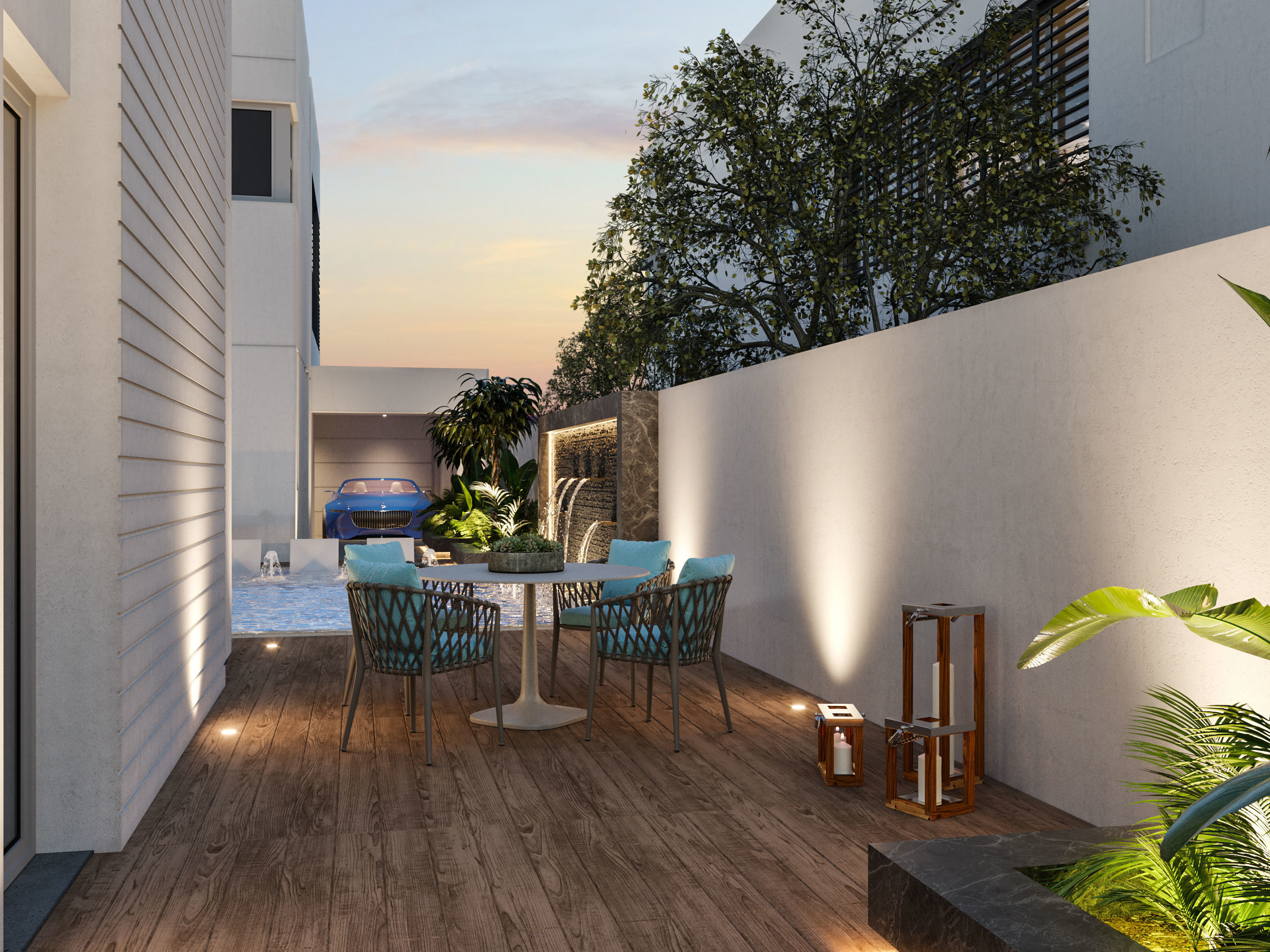 Modern Villa Design 024 3D model_11