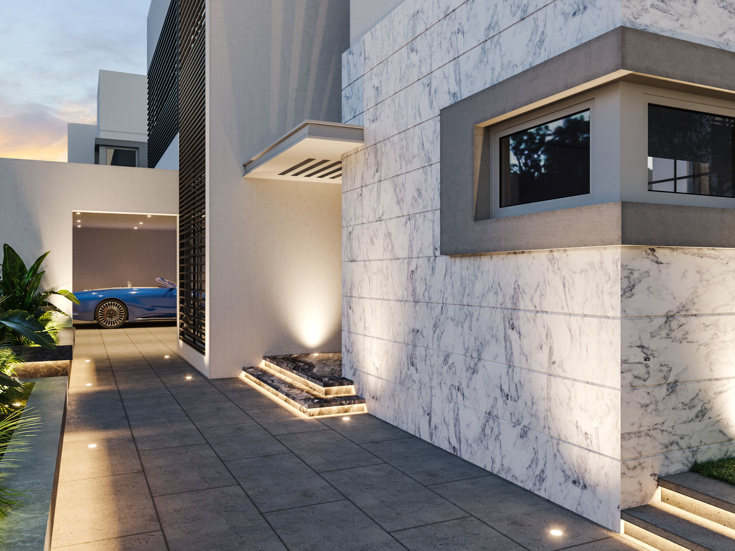 Modern Villa Design 024 3D model_17