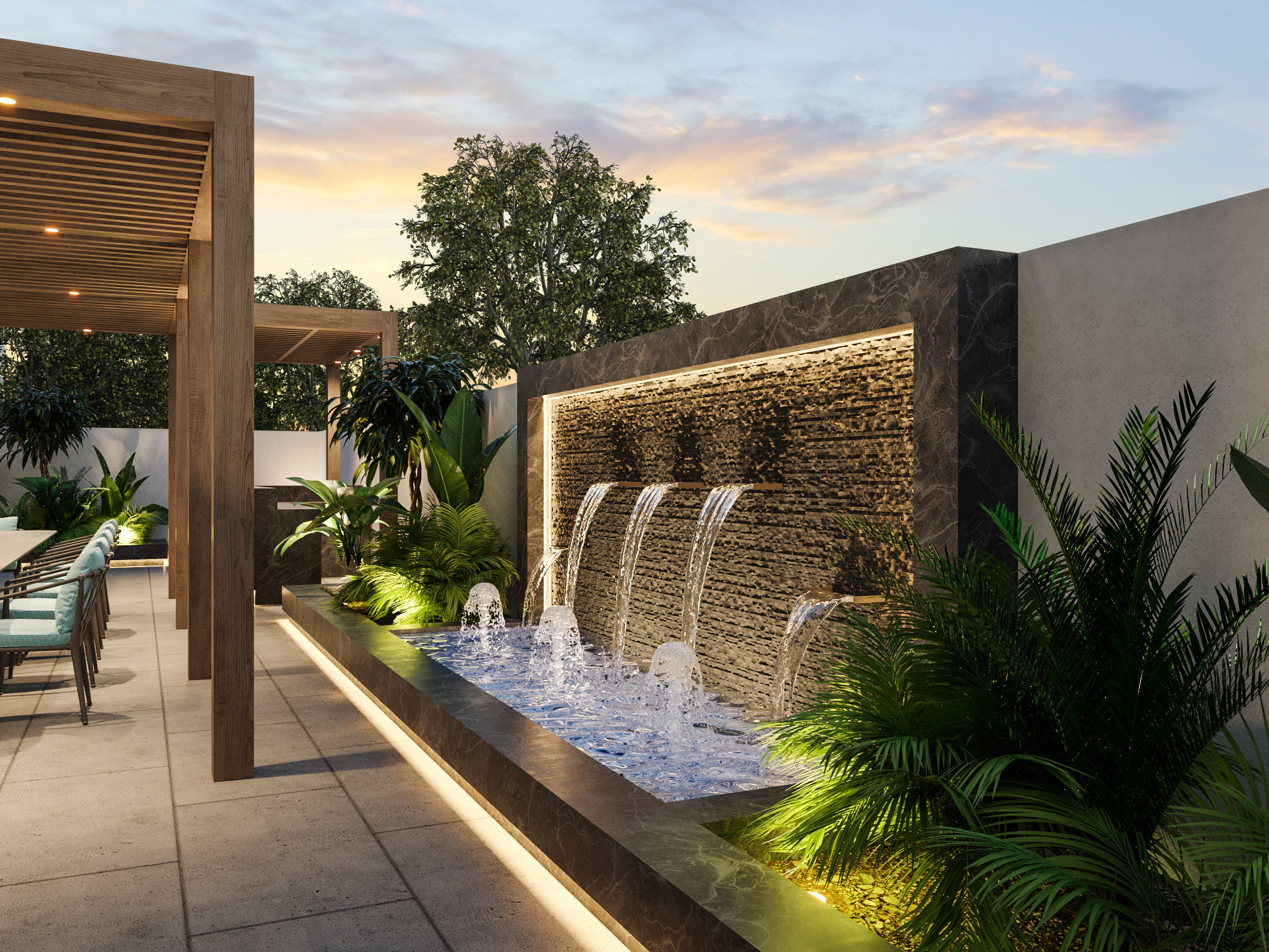 Modern Villa Design 024 3D model_14