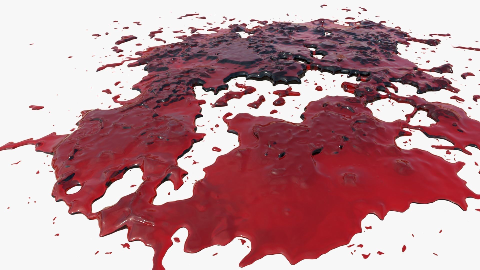 Blood Stain 20 3D model_3
