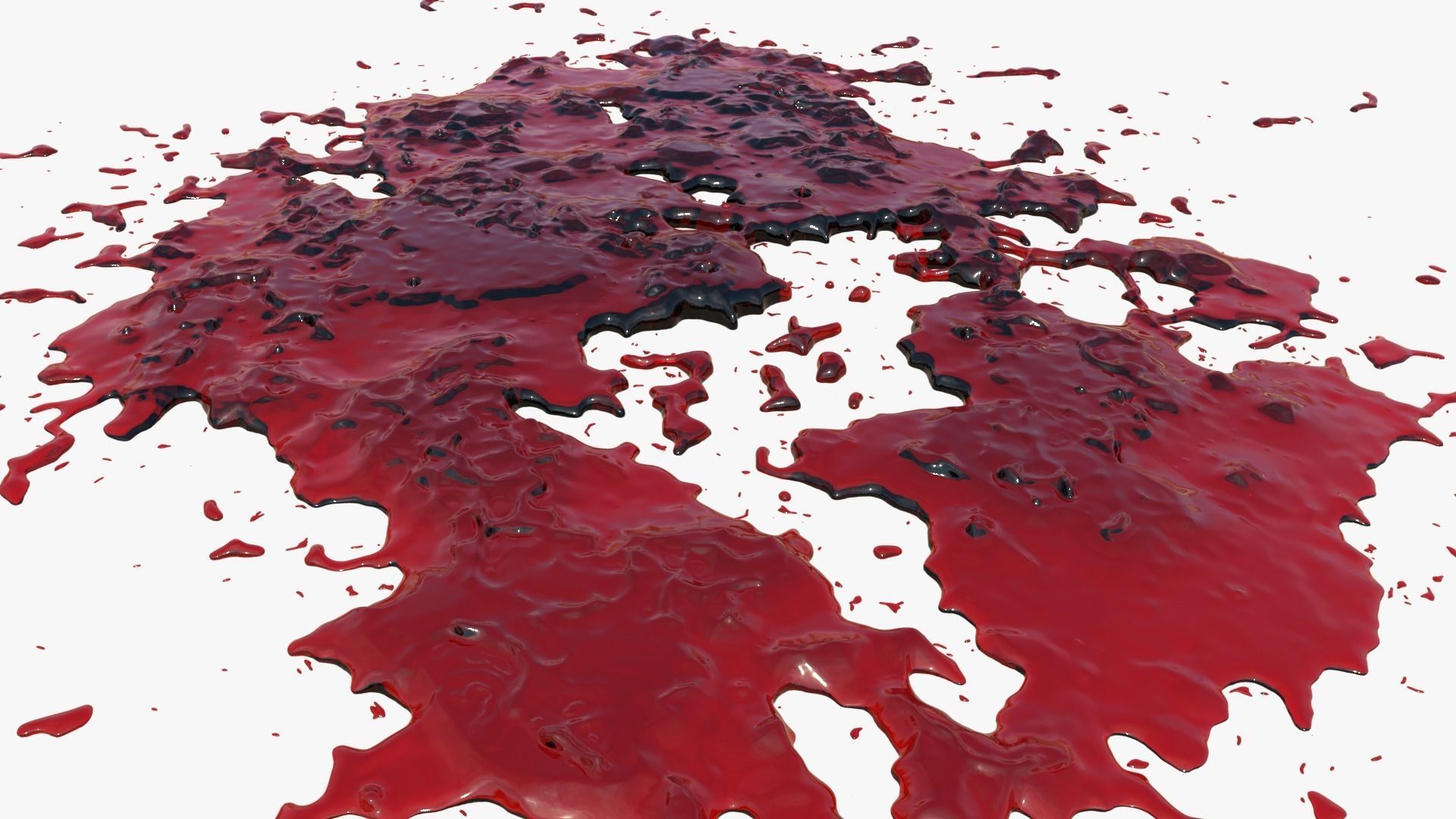 Blood Stain 20 3D model_2