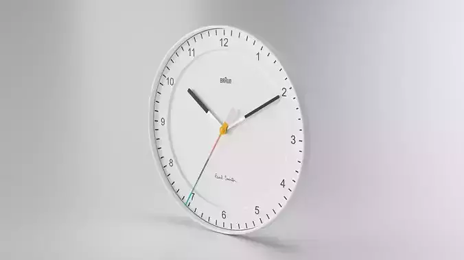 BRAUN WATCH BC17 WALL CLOCK NO GLASS