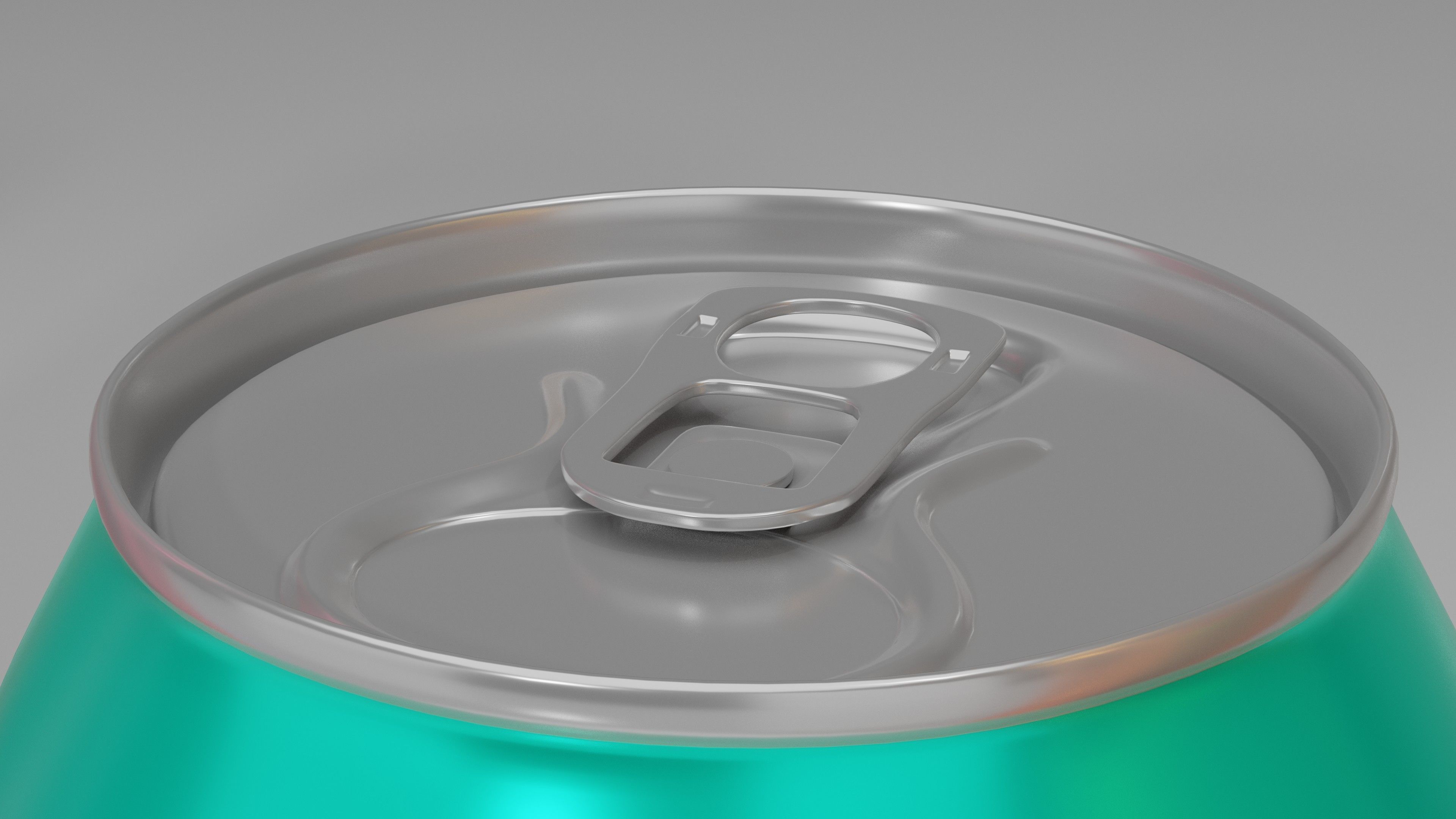Aluminium Soda Beverage Can 500ml 3D model_2
