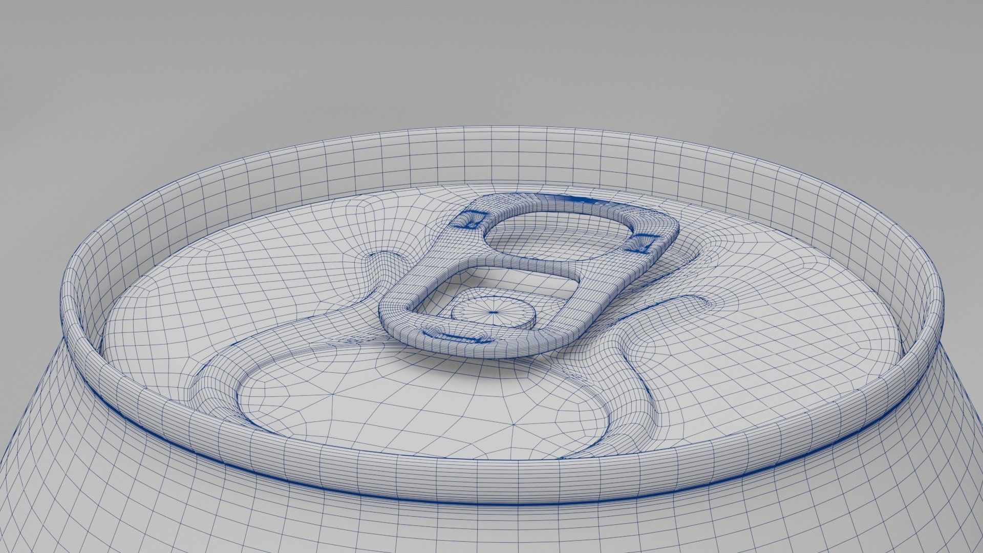 Aluminium Soda Beverage Can 500ml 3D model_3