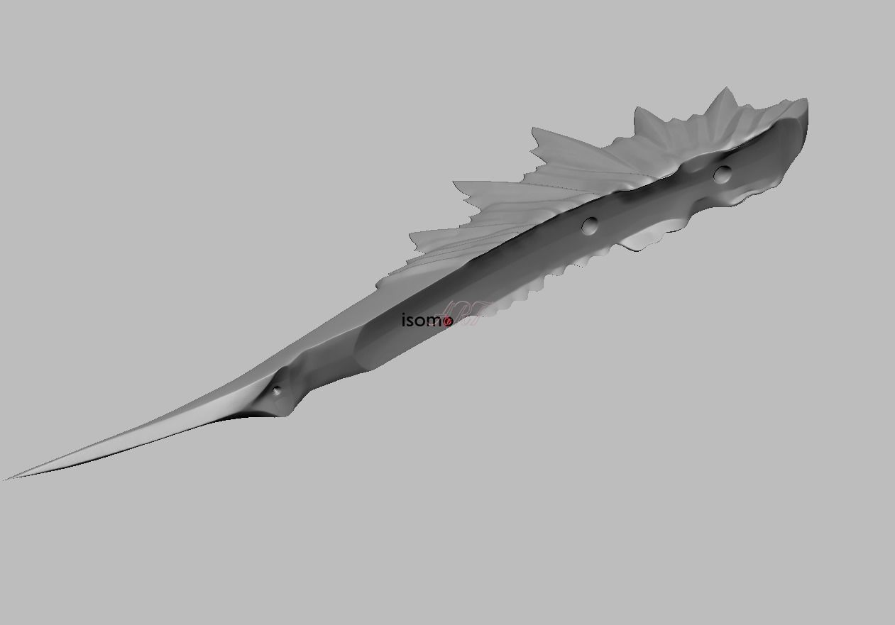 Bastard Sword of Divine Light for FFXIV Cosplay Prop of Hydaelyn 3D