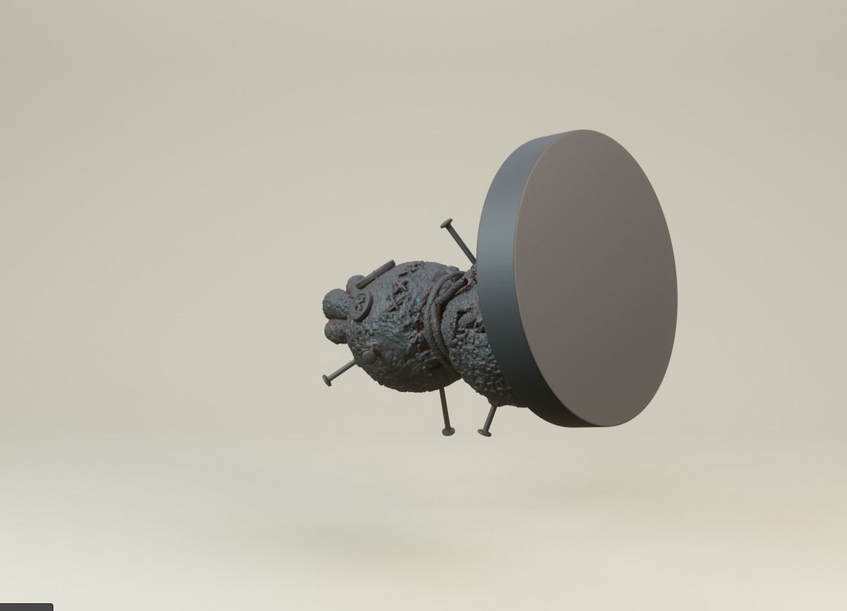 Voodoo doll 3D print model_11