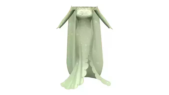 Womens Elf Gown