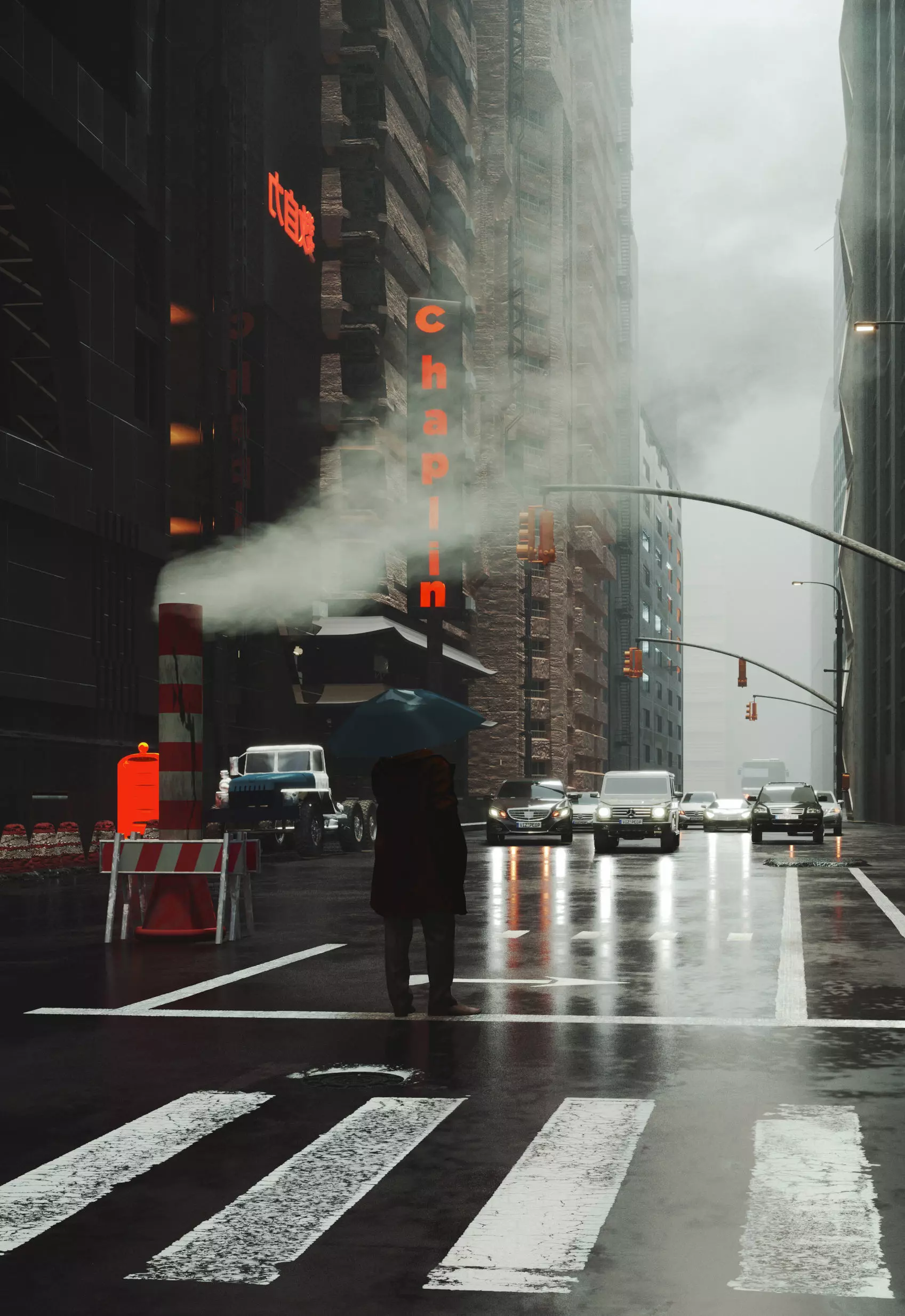 New York street 3D print model_0