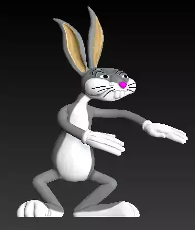 Bugs bunny communist 3D print model