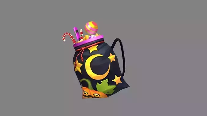 cartoon halloween backpack - gift bag