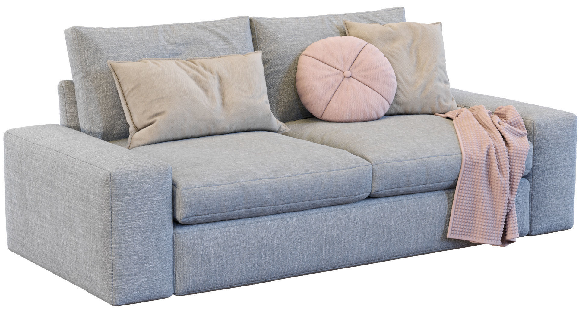 Sofa Kivik By Ikea 3D model_7