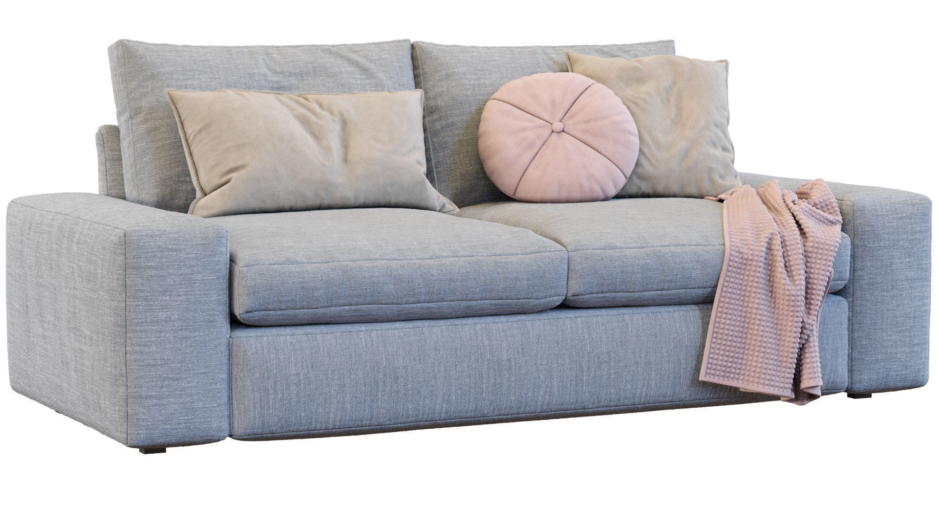 Sofa Kivik By Ikea 3D model_1
