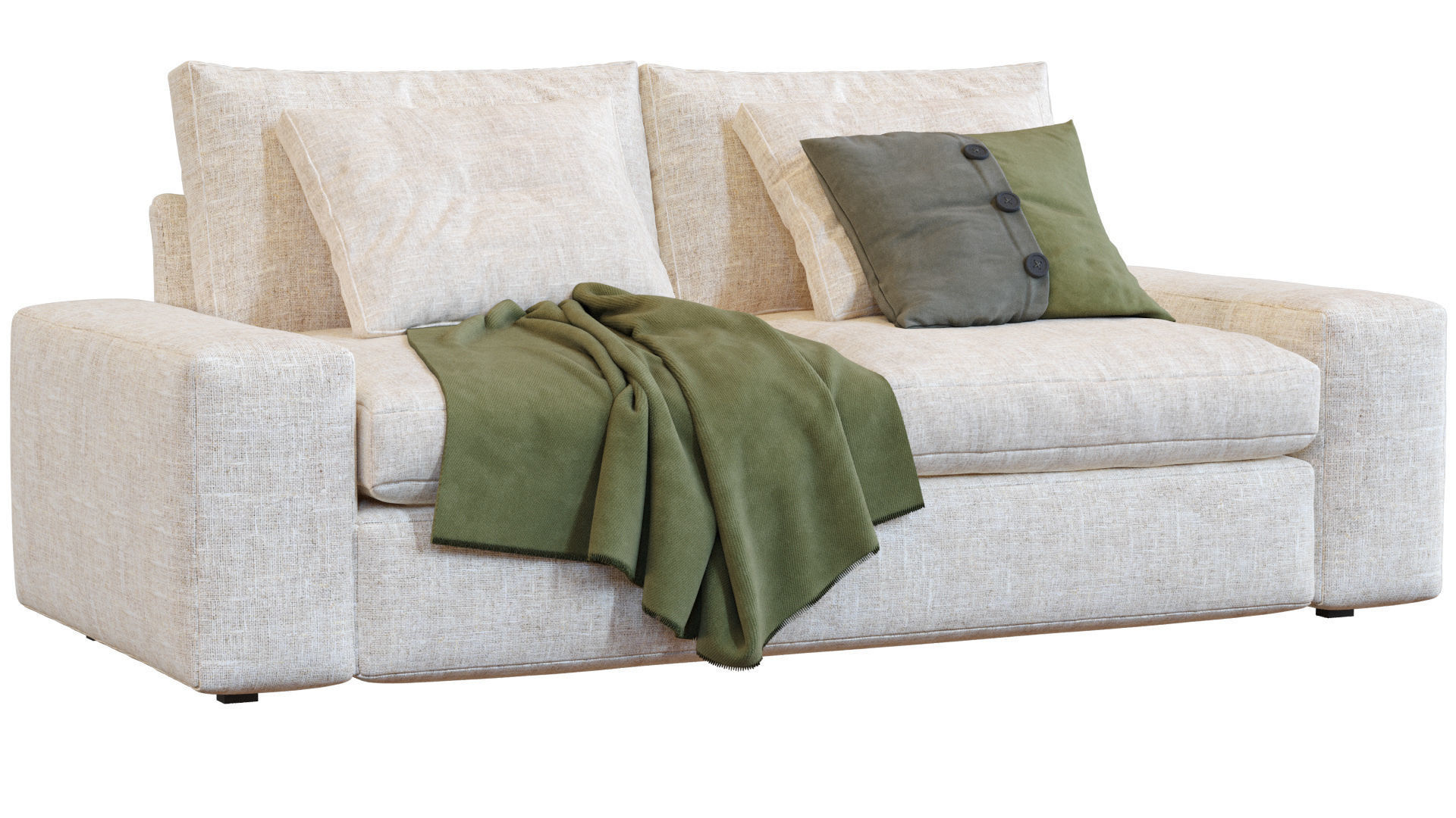 Sofa Kivik By Ikea 3D model_14