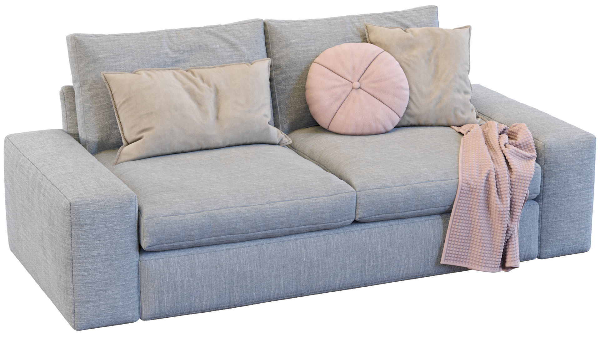 Sofa Kivik By Ikea 3D model_4