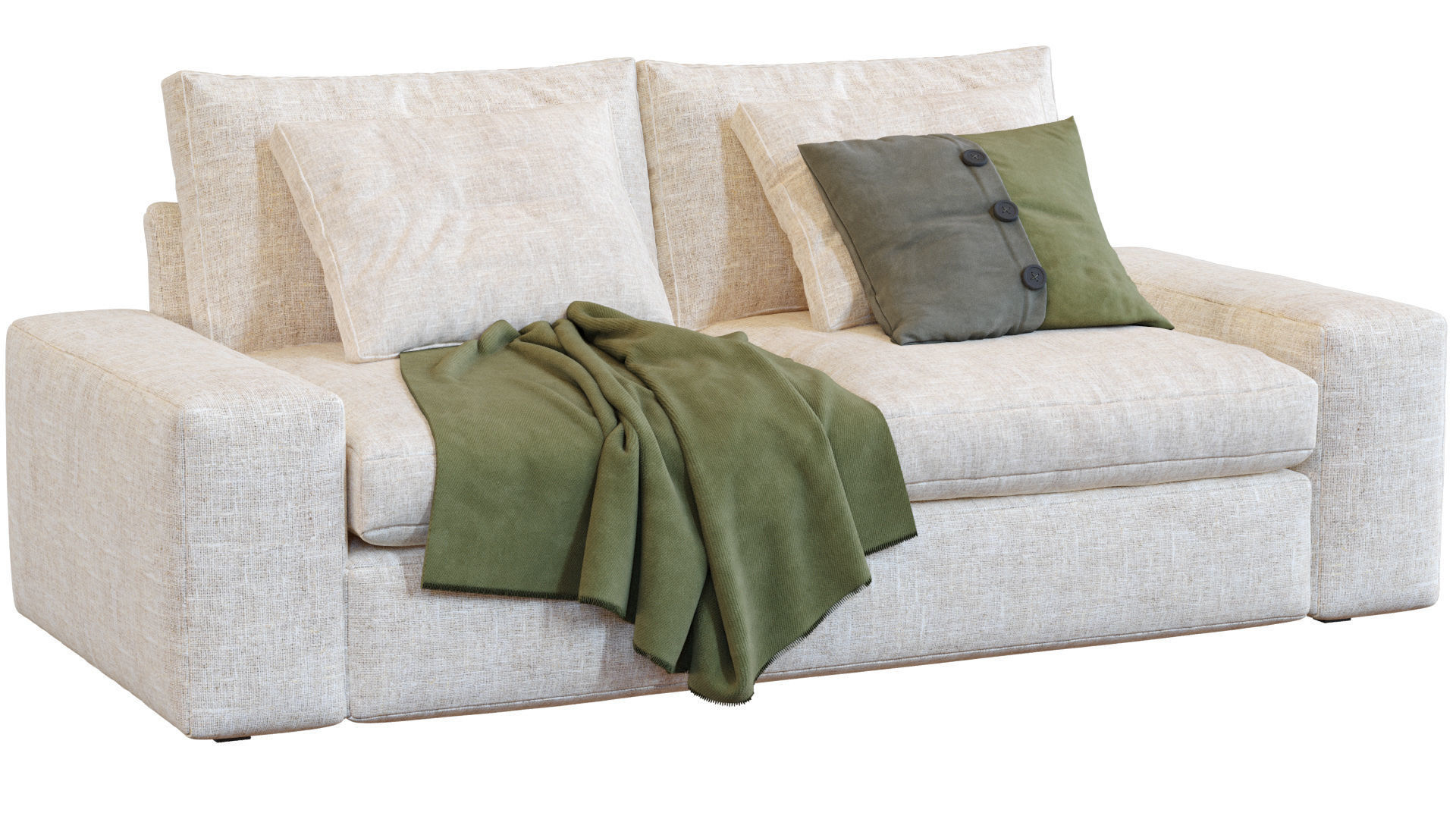 Sofa Kivik By Ikea 3D model_15