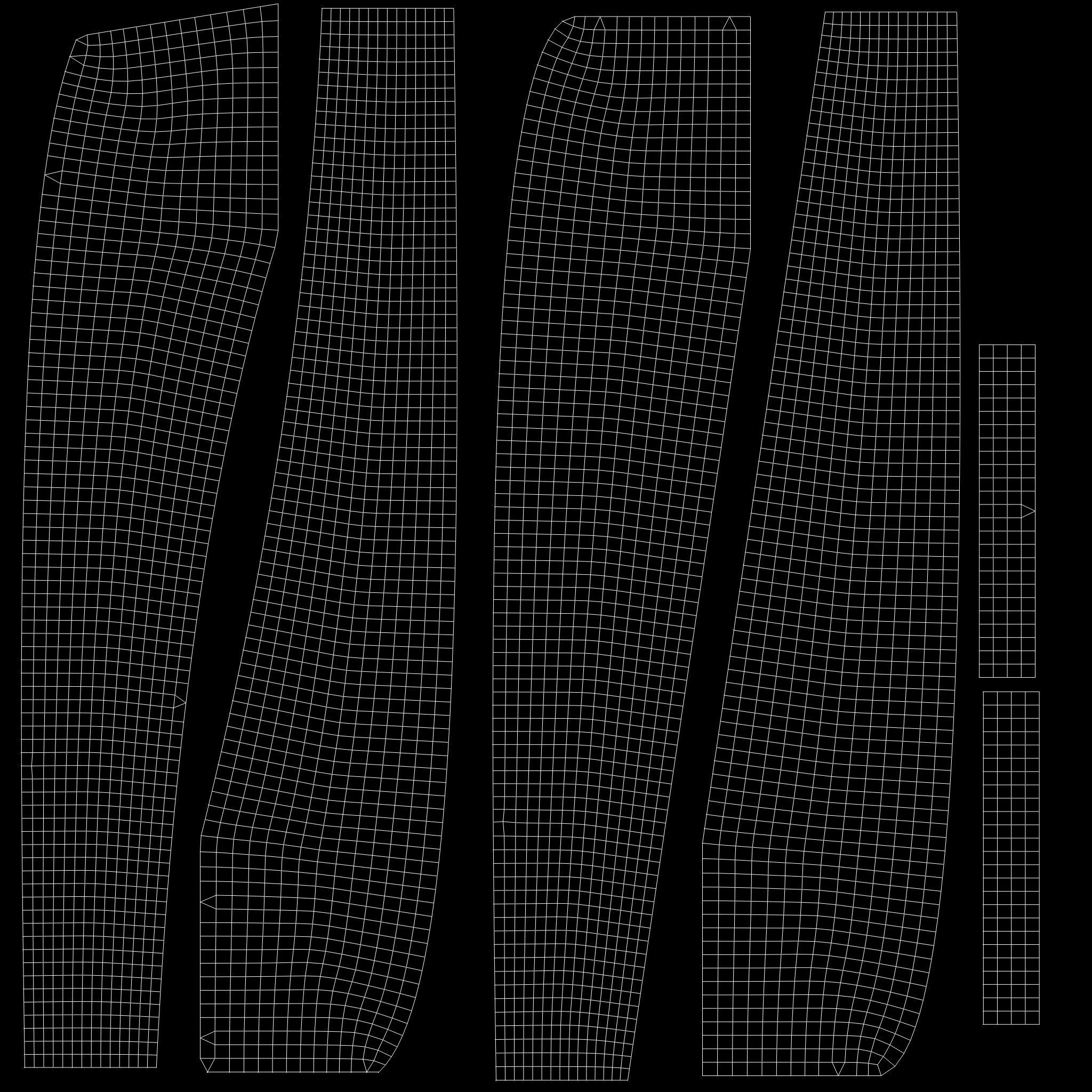 Side Cutout Future Pants Low-poly 3D model_13