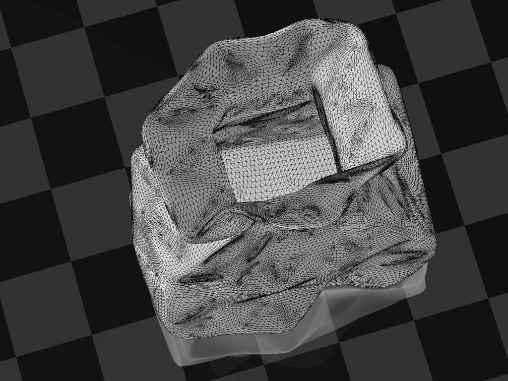 brown paperbag - crumpled 3D print model_27