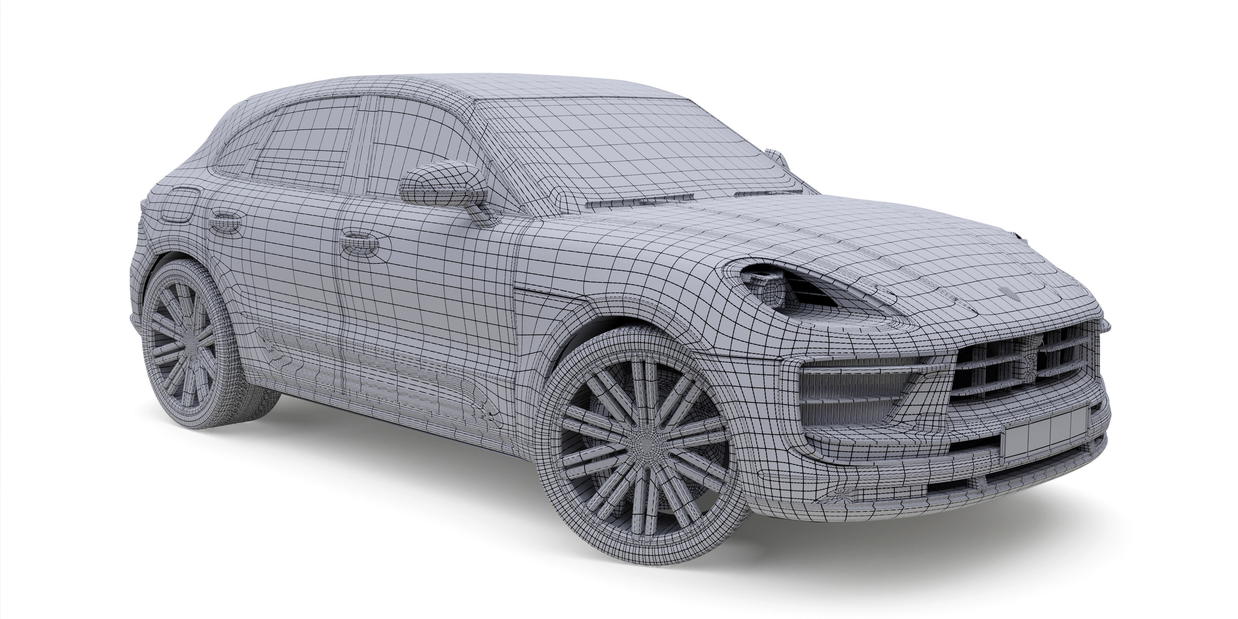 Porsche Macan S 2022 3D model_11