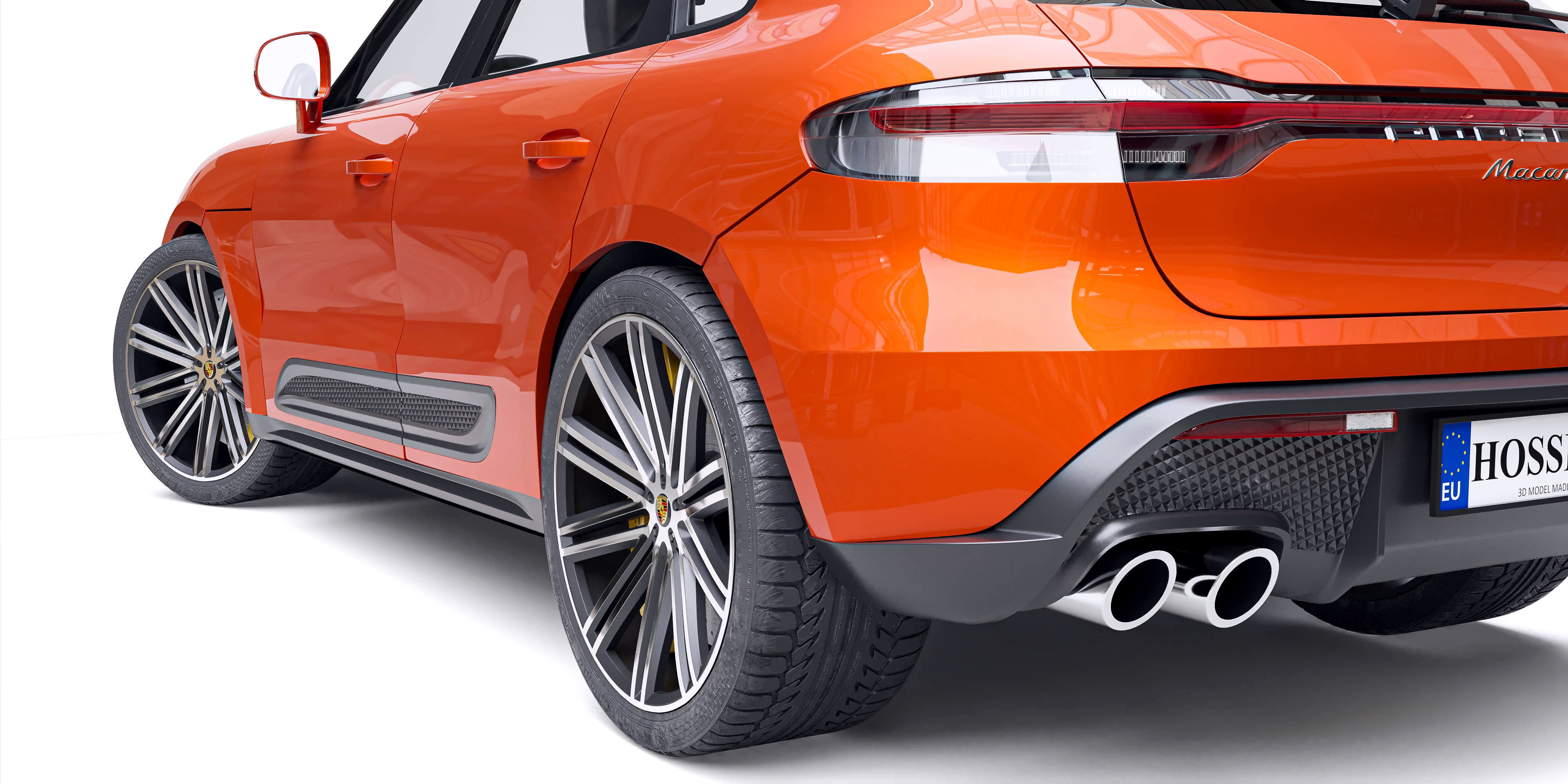 Porsche Macan S 2022 3D model_10
