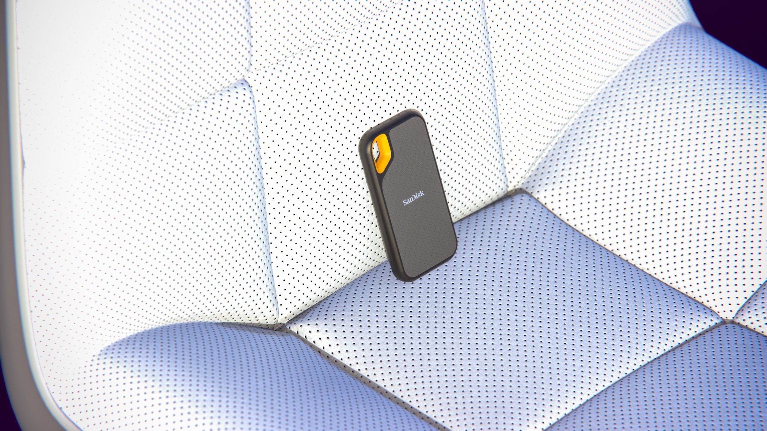 Sandisk Extreme SSD HIgh Poly Model Triangulated 3D model_4