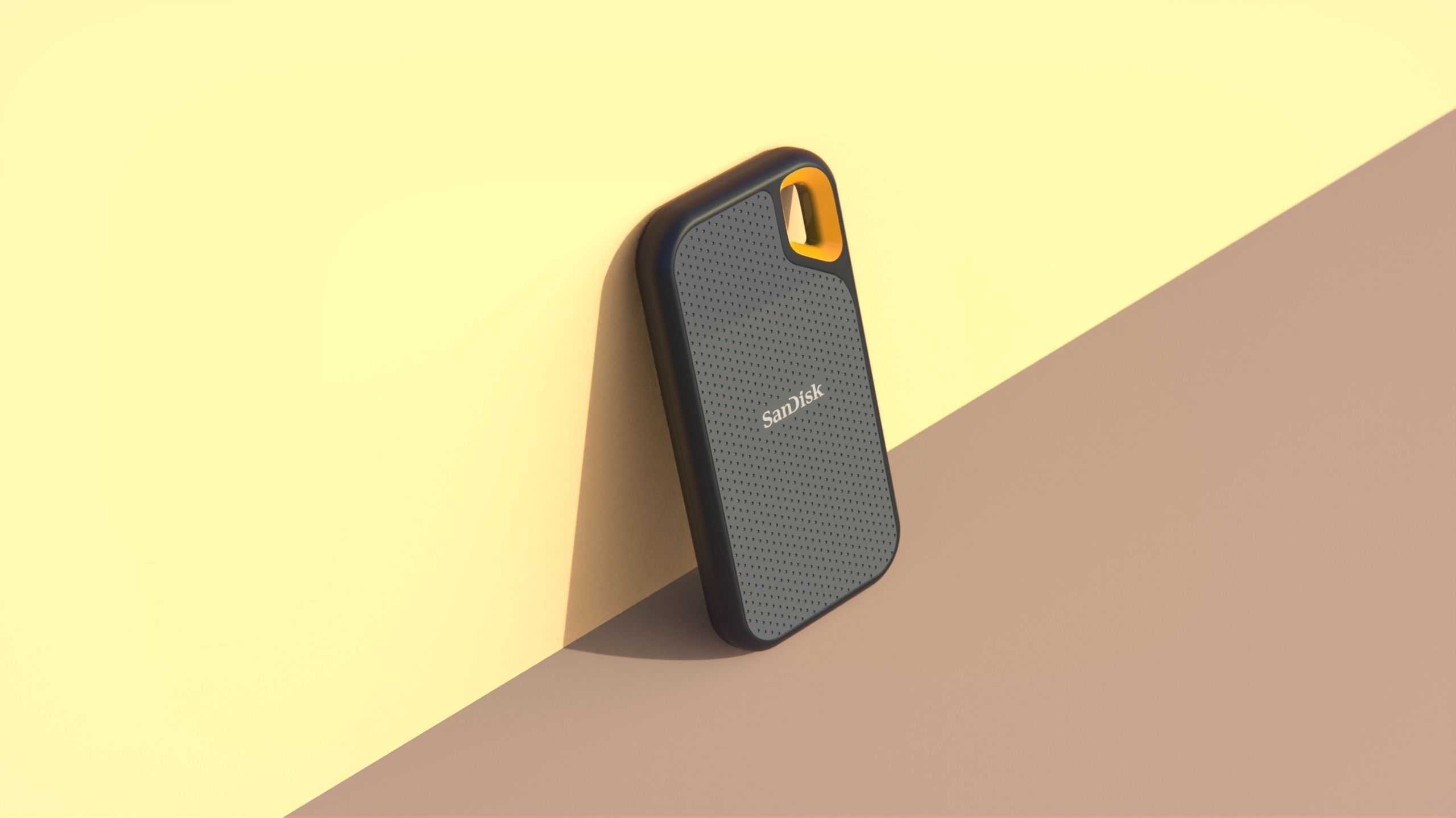 Sandisk Extreme SSD HIgh Poly Model Triangulated 3D model_3