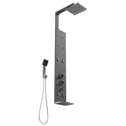 Cold Steel Shower Head With Attachment