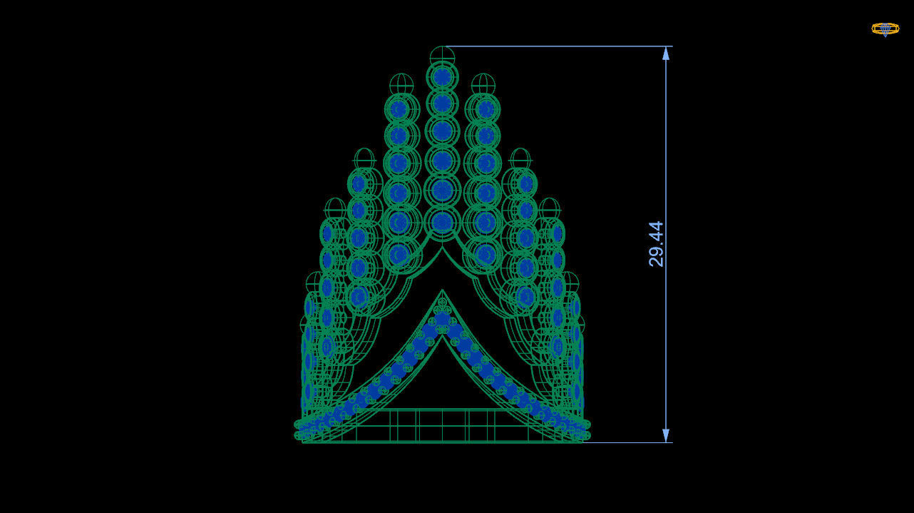 princess wishbone ring    stl file 3D print model_2