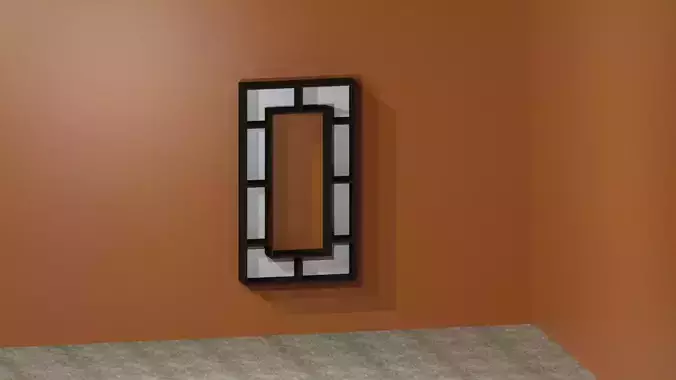 Wall Book Shelf 3D in AutoCAD