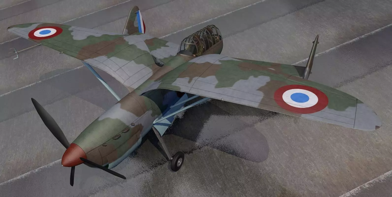 Arsenal Delanne AD-10 C-1 3D model