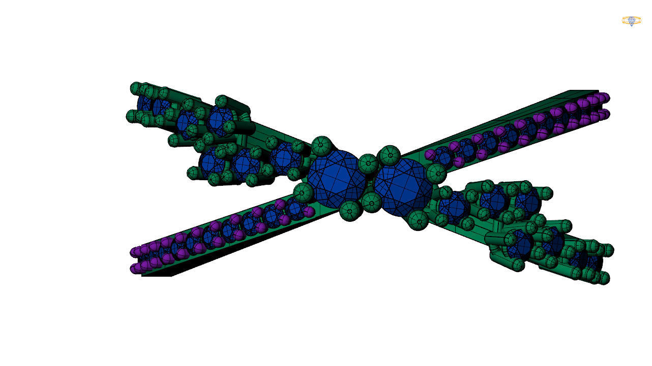 cluster engagement ring   stl file 3D print model_9