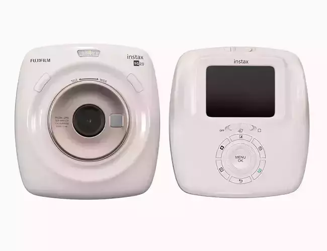 Fujifilm instax Square SQ20 Instant Camera 3D model | CGTrader