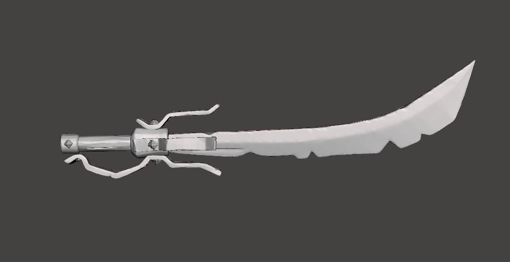 Bundle Cutlass Sea of thieves 3D Model 3D print model_8