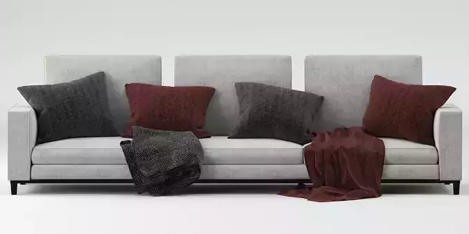 Sofa minotti andersen 3D model