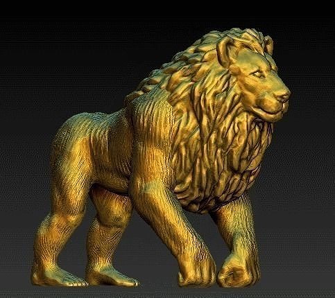 Monkey lion Free 3D print model