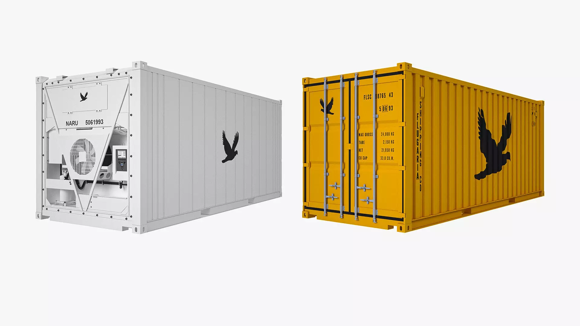 20 ft Shipping Containers Collection _0
