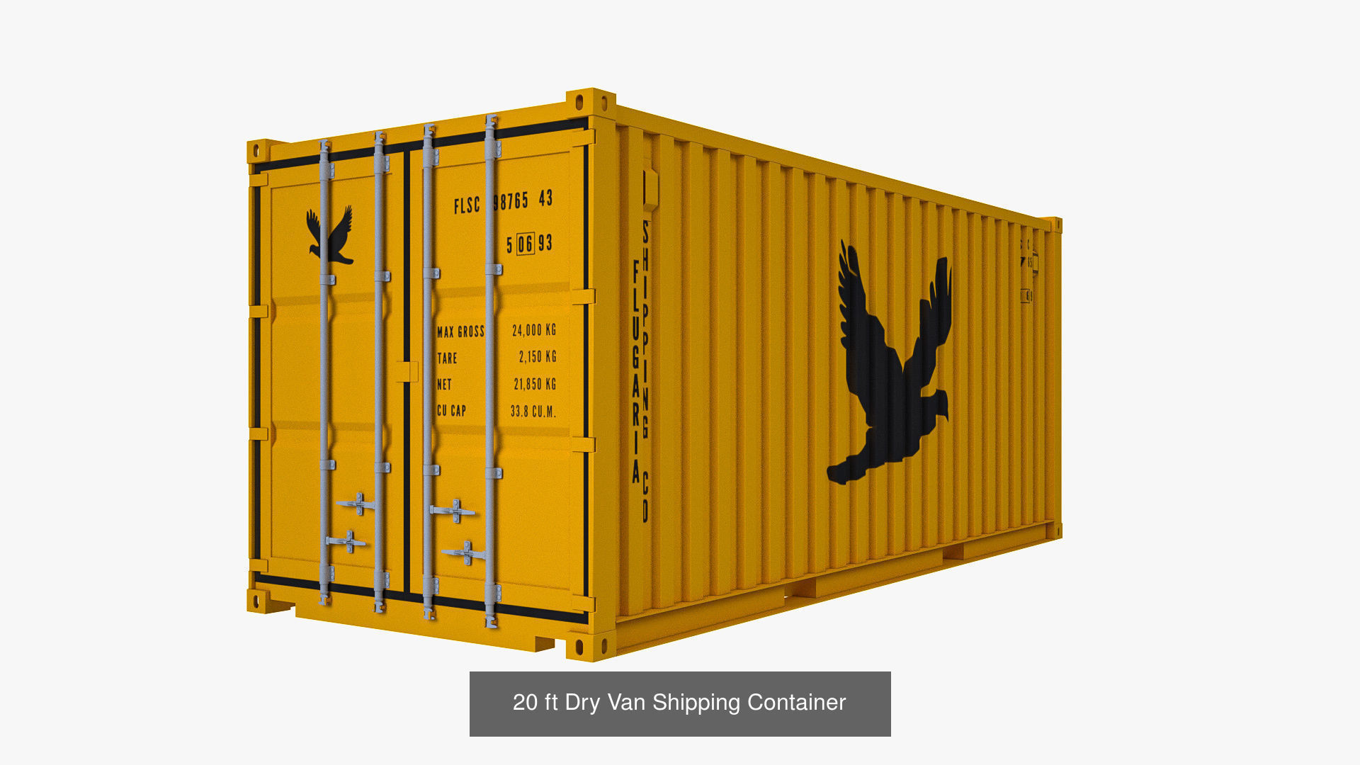 20 ft Shipping Containers Collection _2