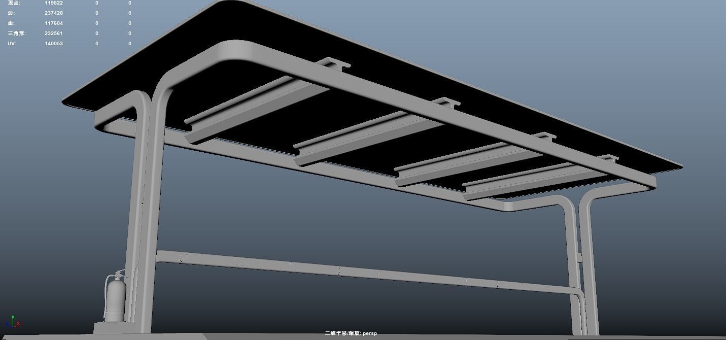 Electric Vehicle Charging Station public energy future community 3D model_8