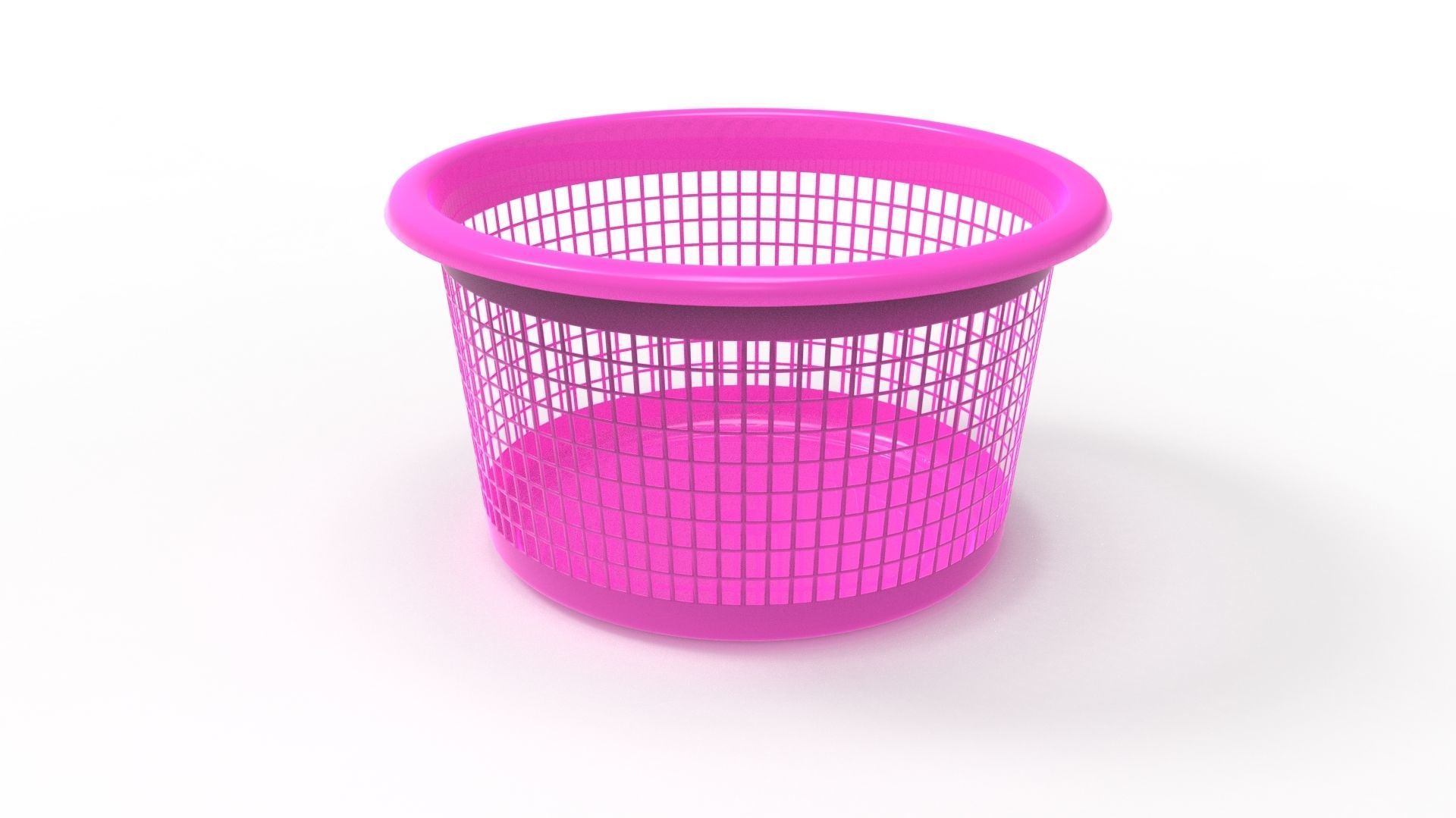 BASKET 02 Low-poly 3D model_6