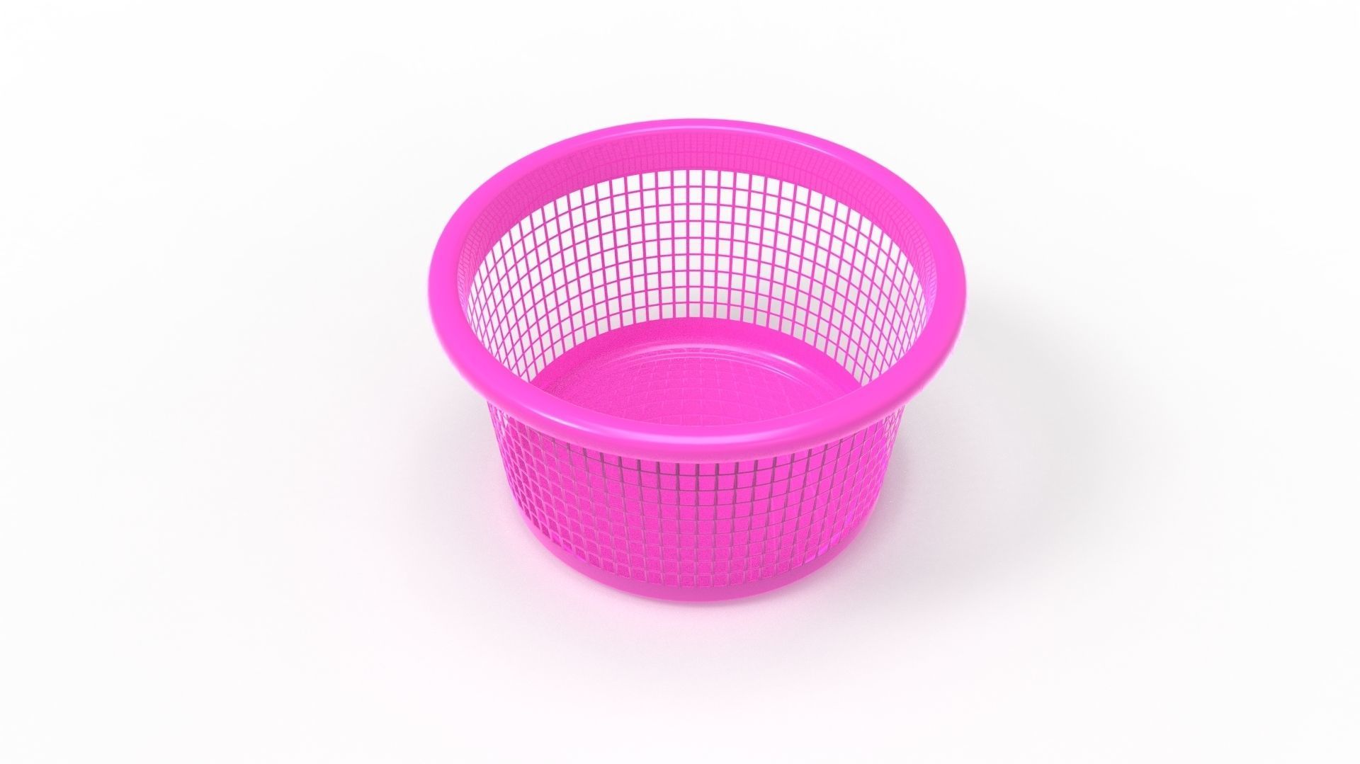 BASKET 02 Low-poly 3D model_3