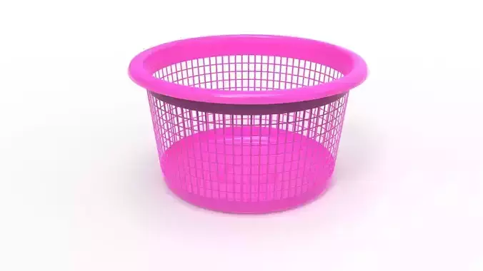 BASKET 02 Low-poly 3D model