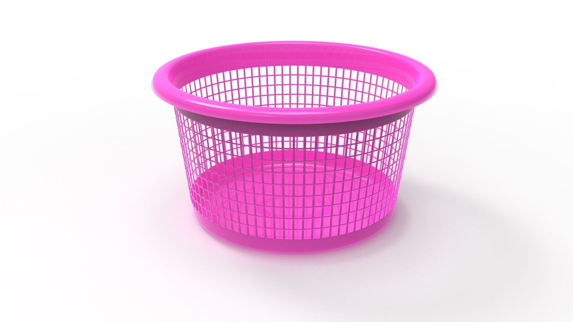 BASKET 02 Low-poly 3D model_9
