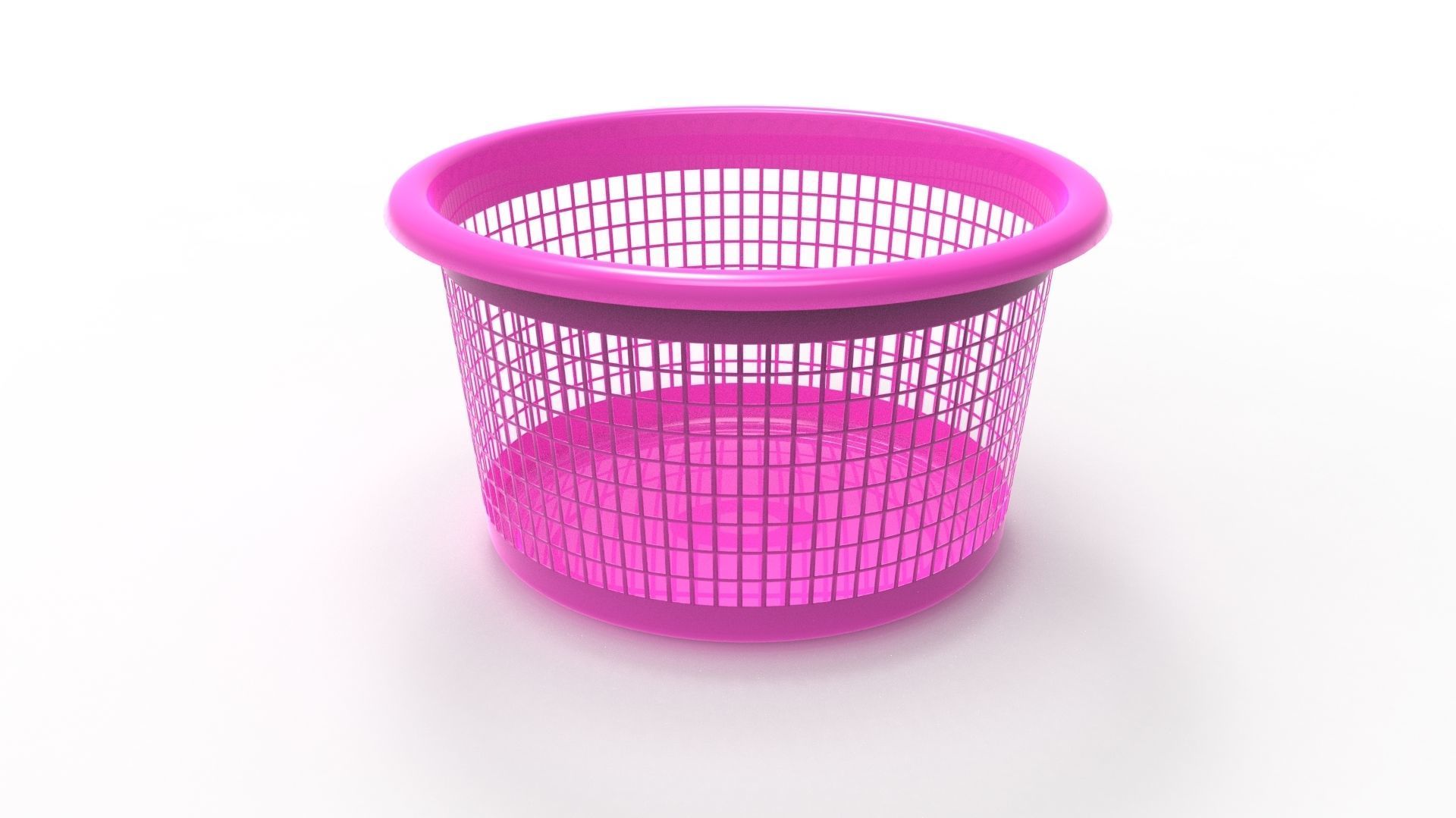 BASKET 02 Low-poly 3D model_8