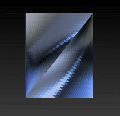 Flowerpot spiral cube 3D print model_4